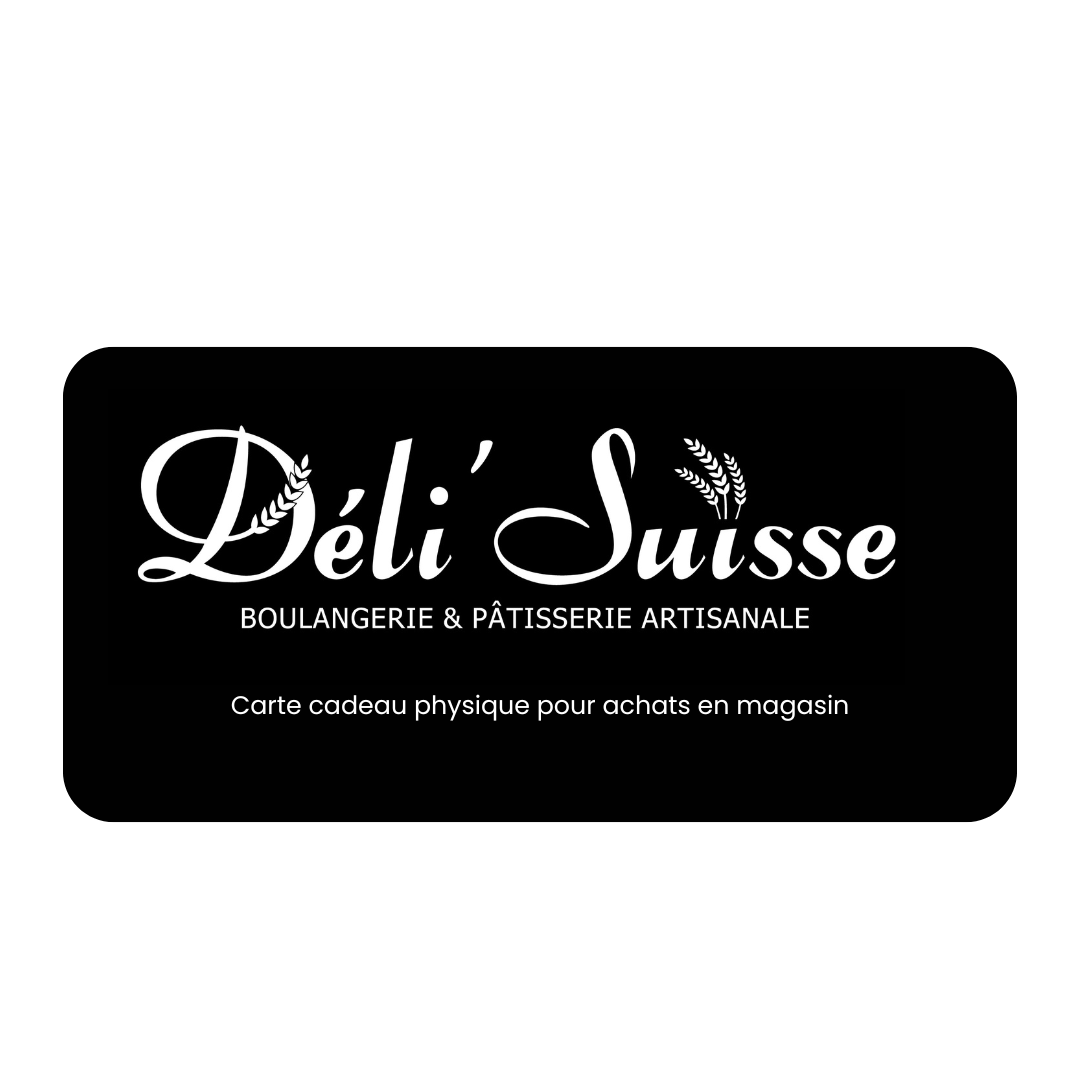 Carte cadeau physique - achat en boutique