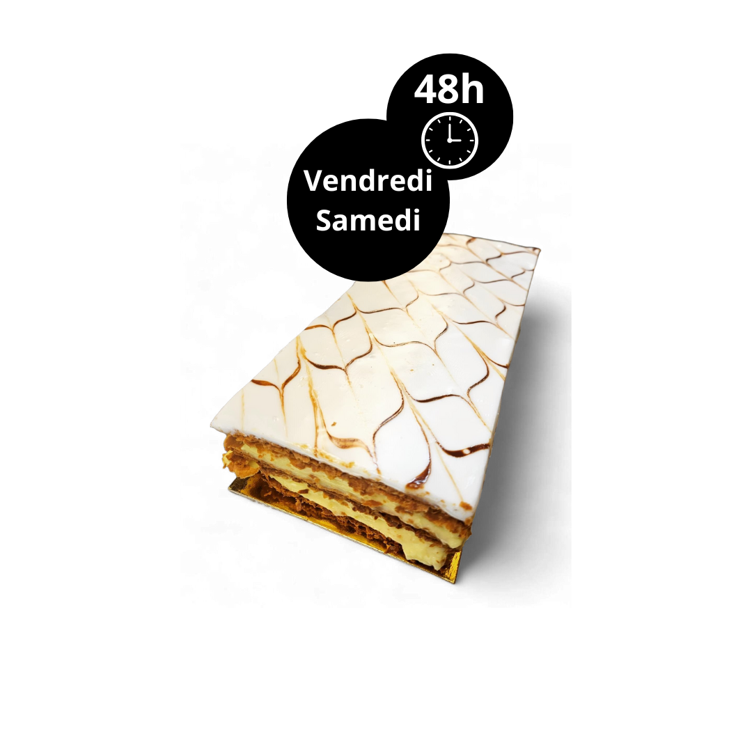 Mille-feuille plaque 8-10 pers.
