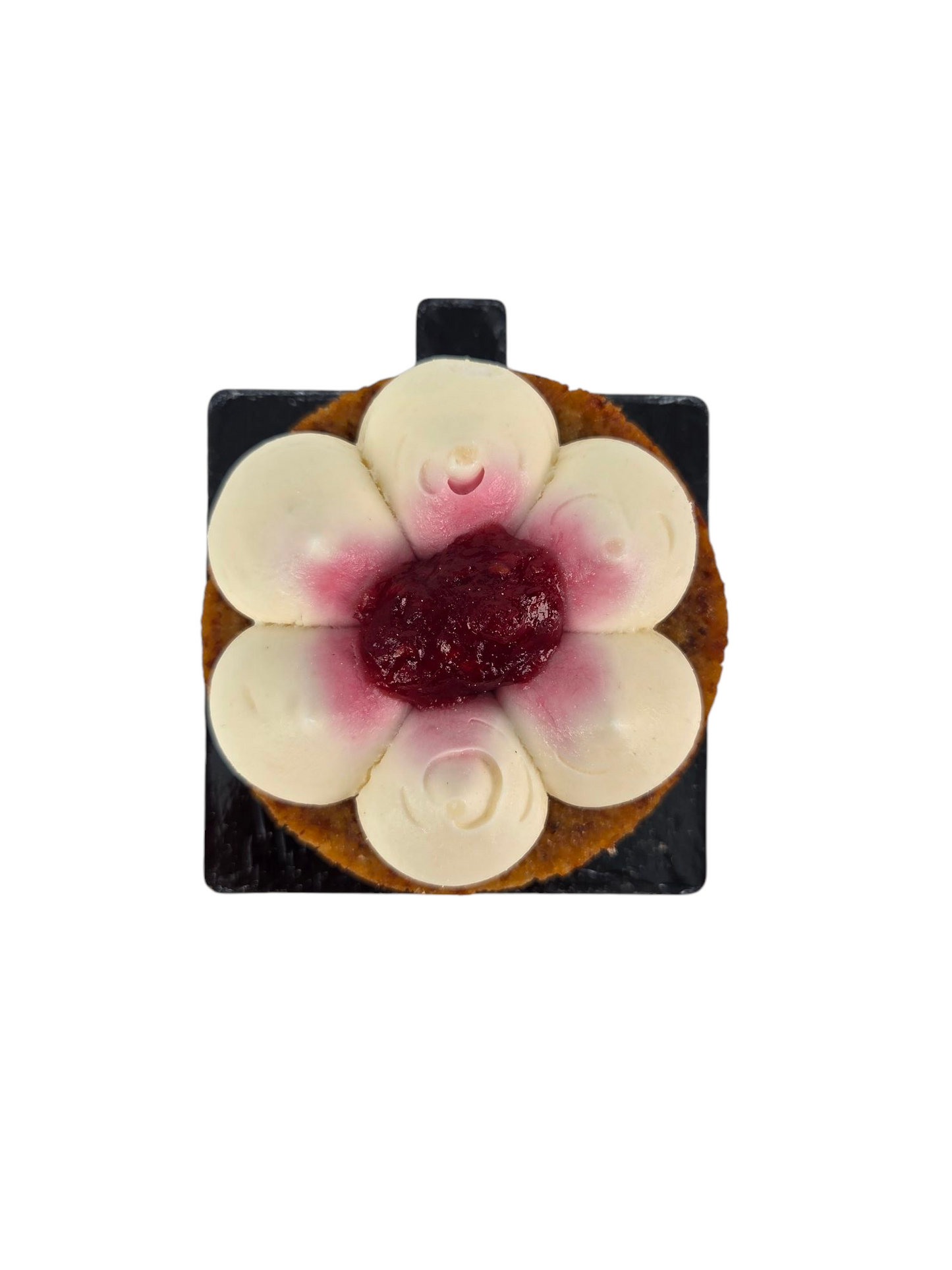 Tartelette framboise fromage - sans gluten