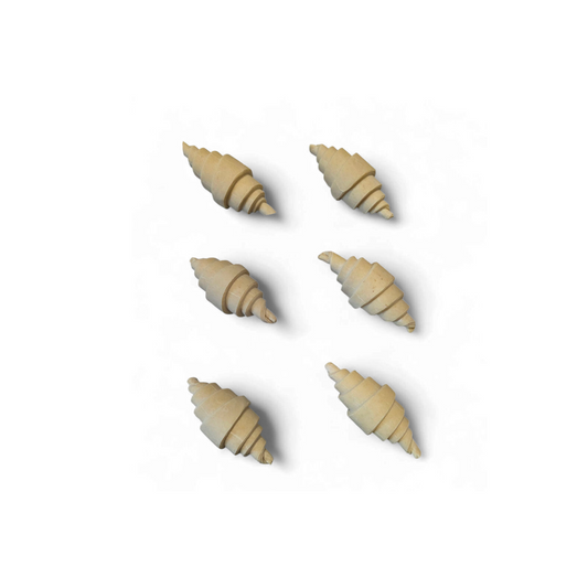 6 croissants au beurre surgelés à cuire