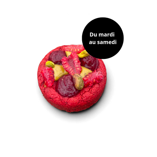 Le Déli'cieux pistache-framboise