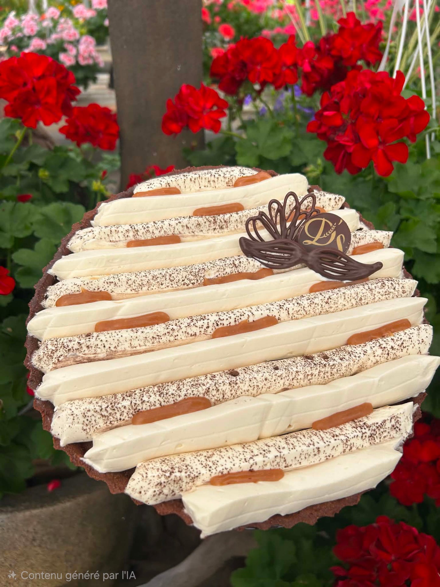 Tarte Chocolat caramel Baileys